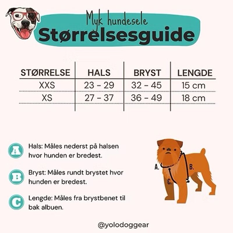 MYK HUNDESELE - ROSA TARTAN