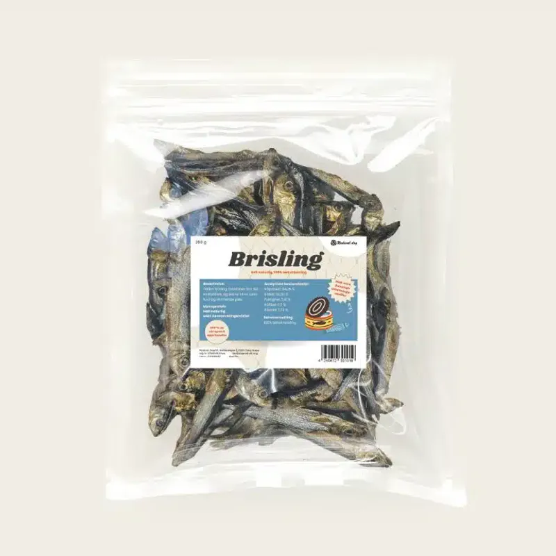 TØRKET BRISLING - 200gr